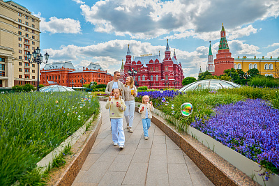 «Сады и цветы» в центре Москвы