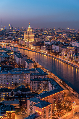 Панорамные виды на Москву