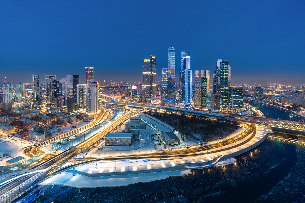 Зимние панорамы Москвы