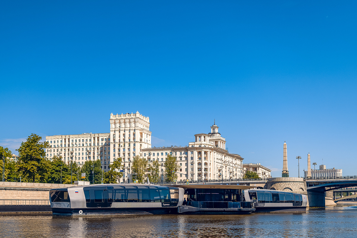 Виды столицы с Москвы-реки