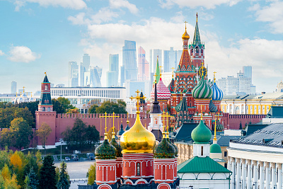 Парк «Зарядье» осенью