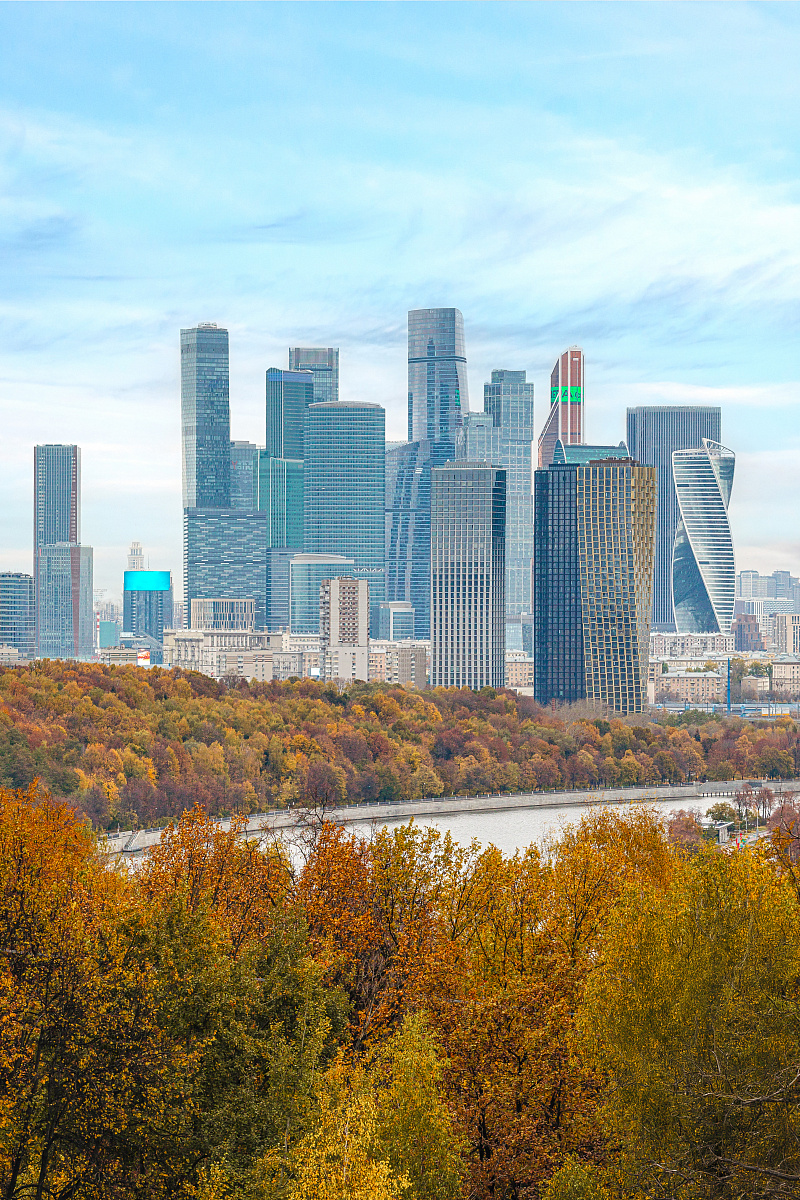 Осень на Воробьевых горах