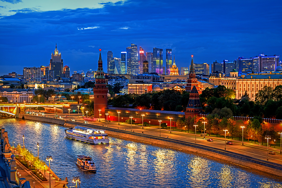 Вечерние виды города