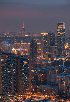Зимние панорамы Москвы