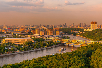 Панорамные виды Москвы