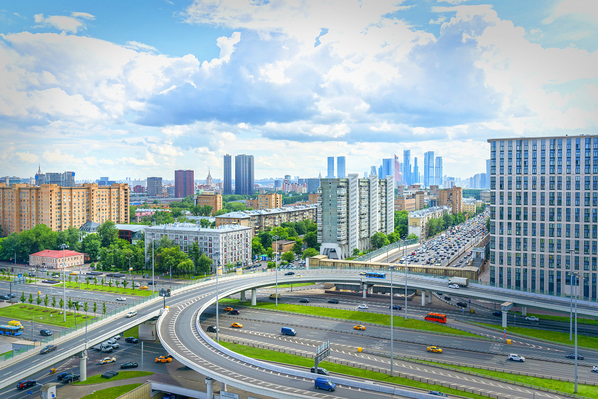 Дневные виды Москвы