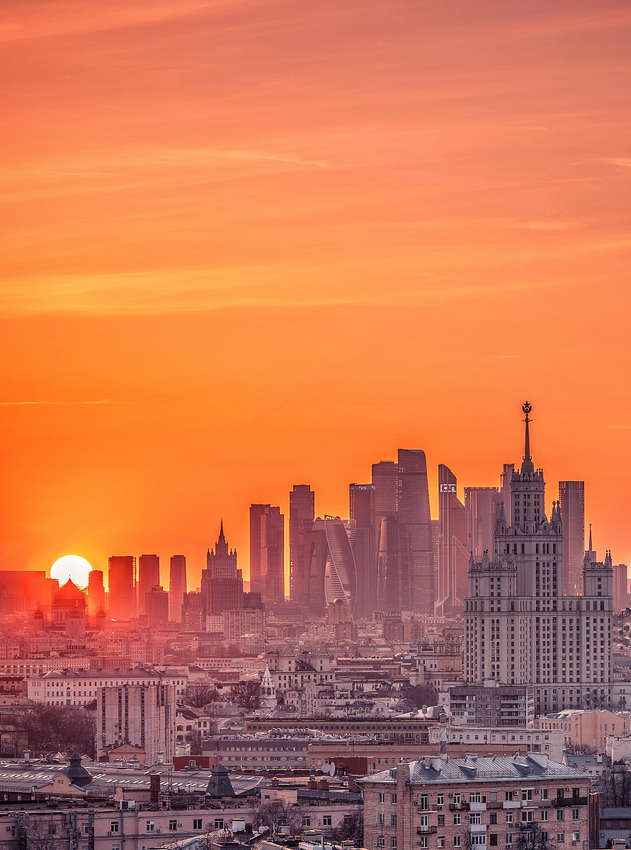Панорамные виды на Москву