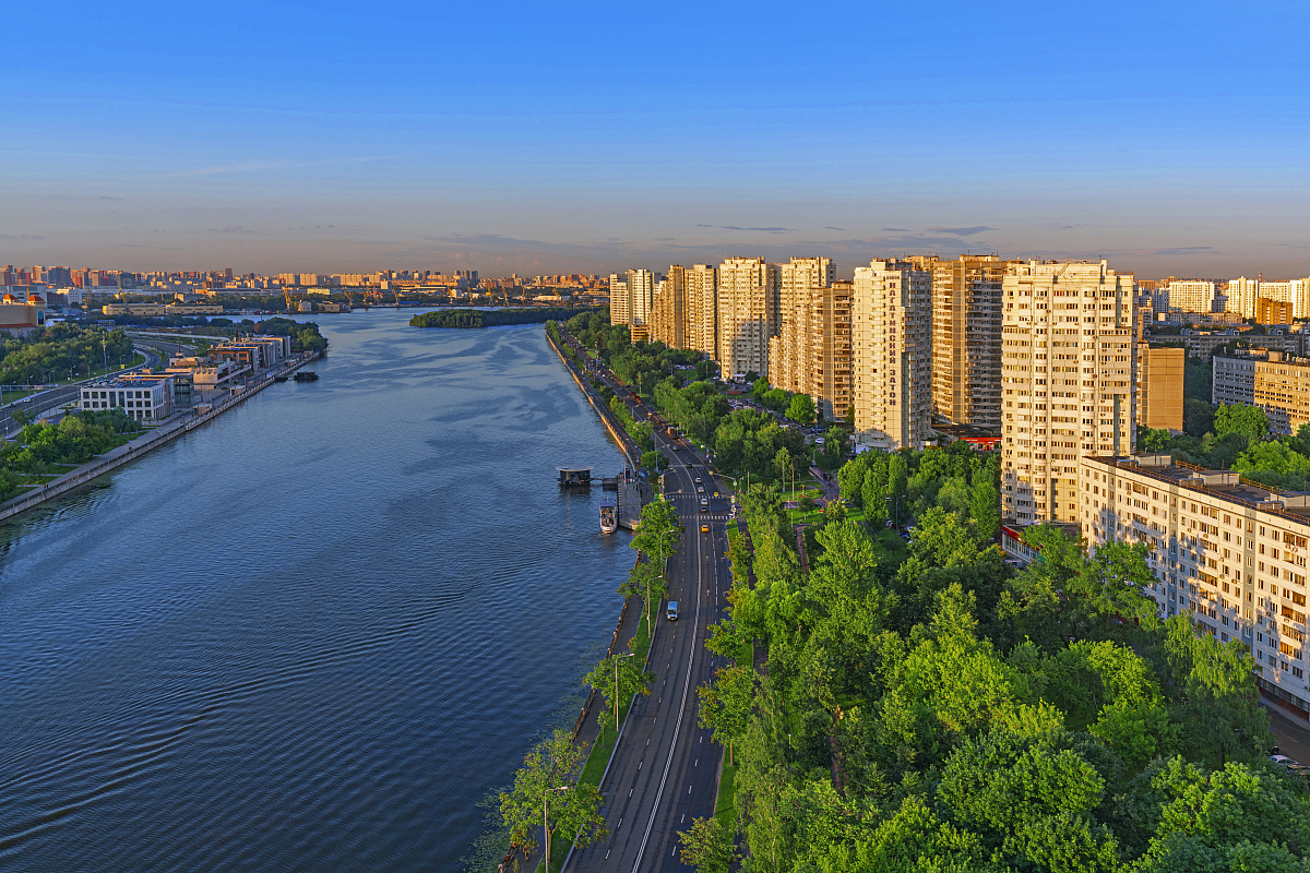 Дневные виды Москвы