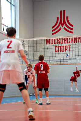 Тренировка по волейболу