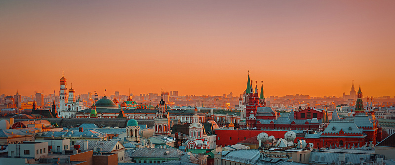 Вечерние виды города