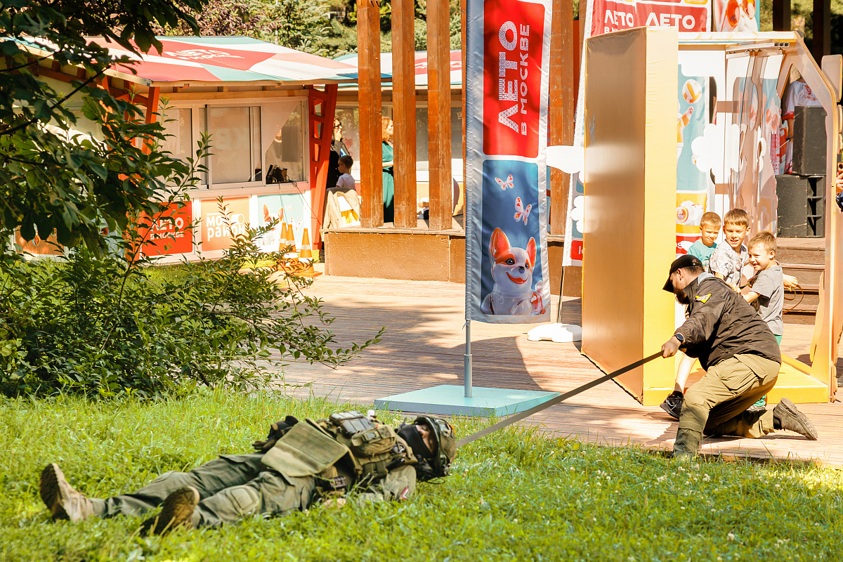 Патриотический фестиваль в парке «Сосенки»