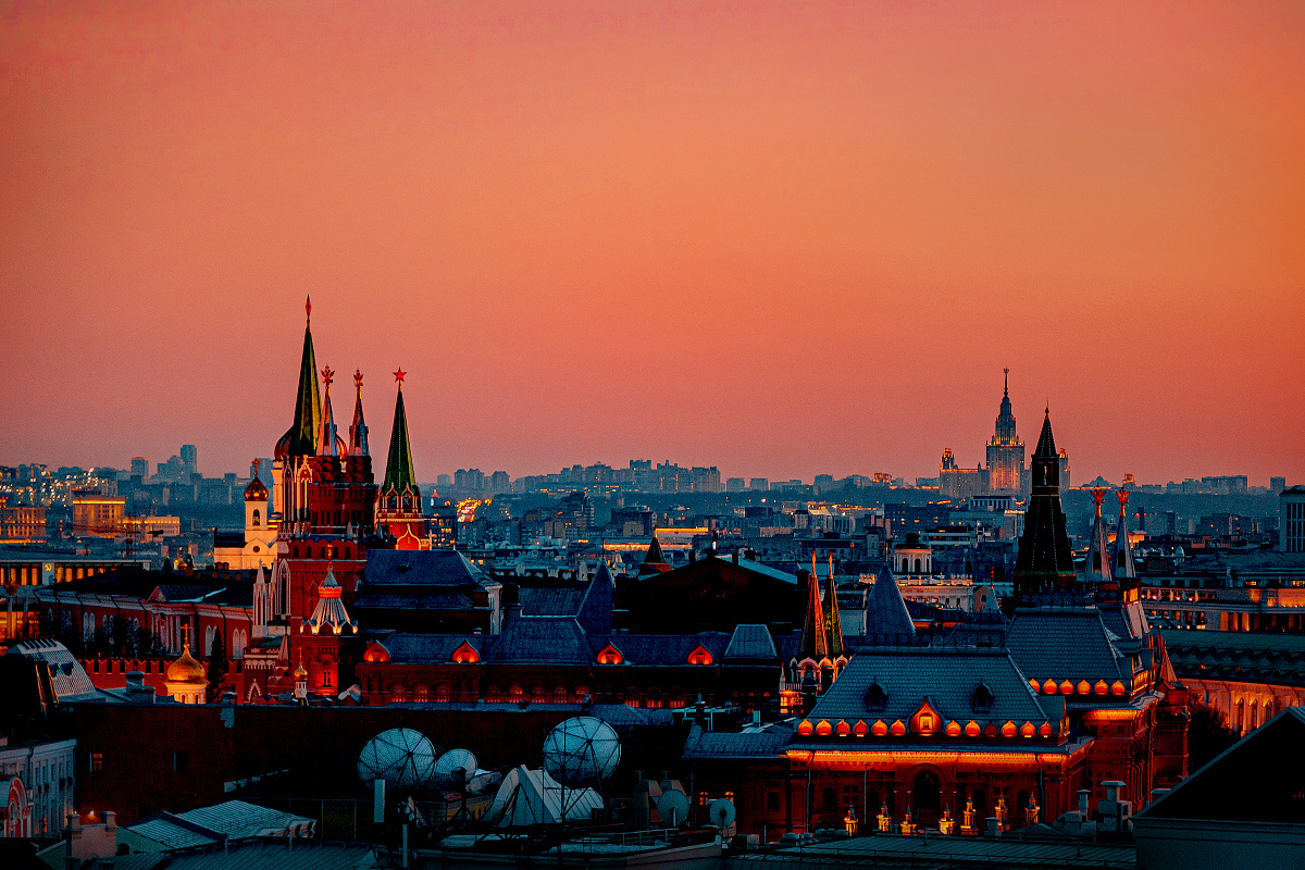 Вечерние виды города