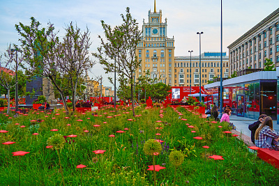 «Лето в Москве» на Триумфальной площади