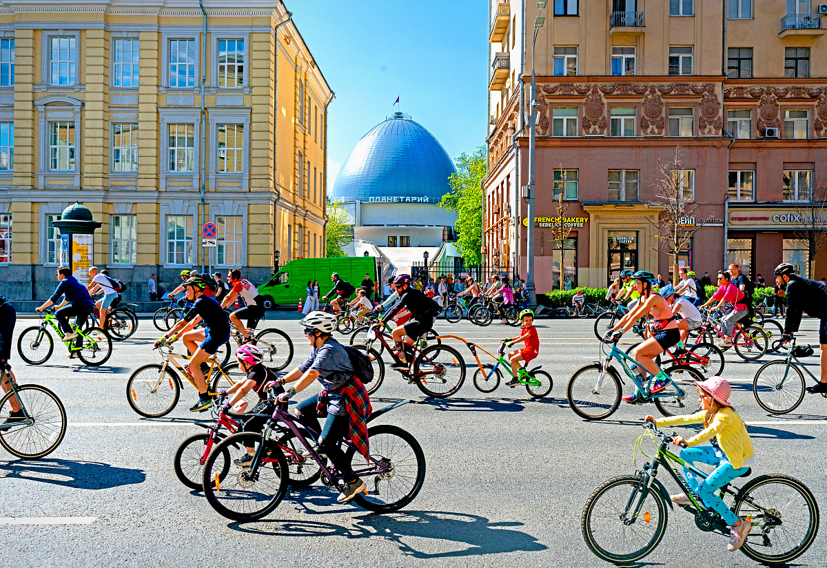Московский велофестиваль 
