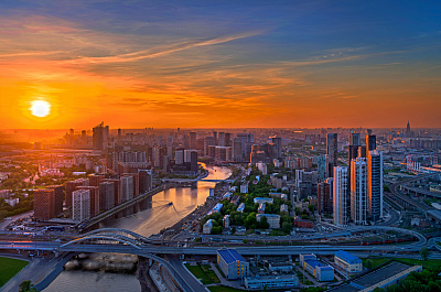 Вечерние виды города