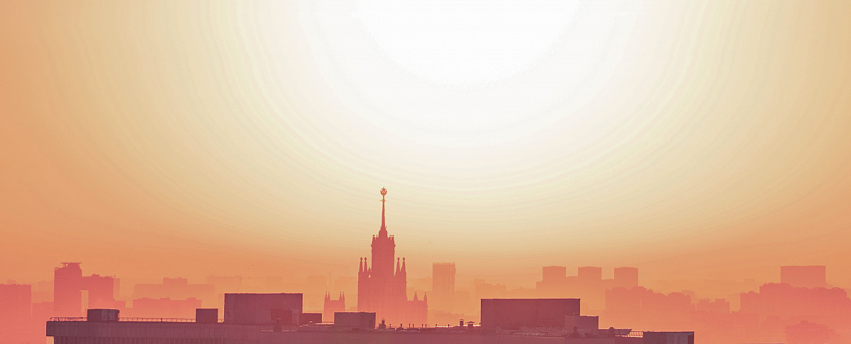 Рассветные виды Москвы